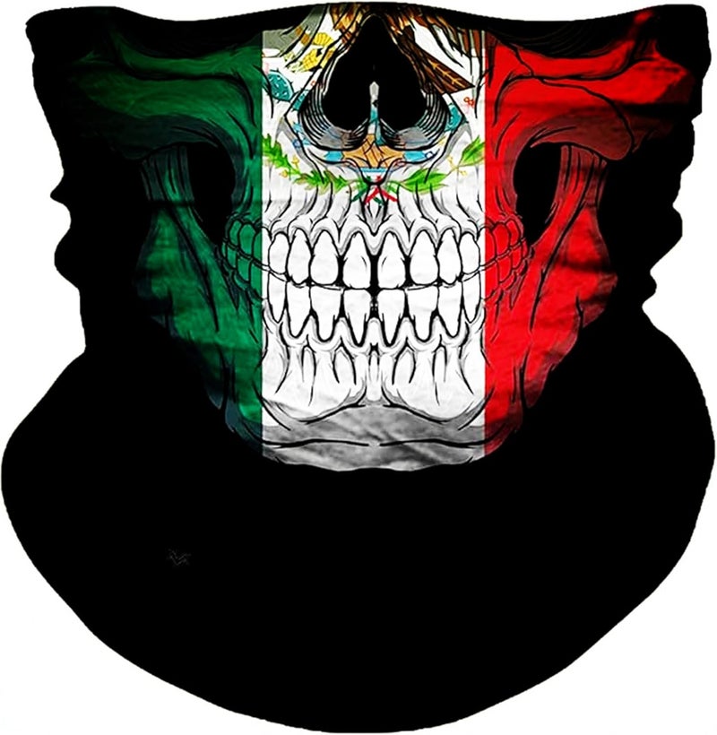 WYSUMMER Scarves Bandanas Skull Face Tube Headband, Gaiter Head Wrap Balaclava Magic Scarf Motorcycle Multi Function Headwear - Image 1